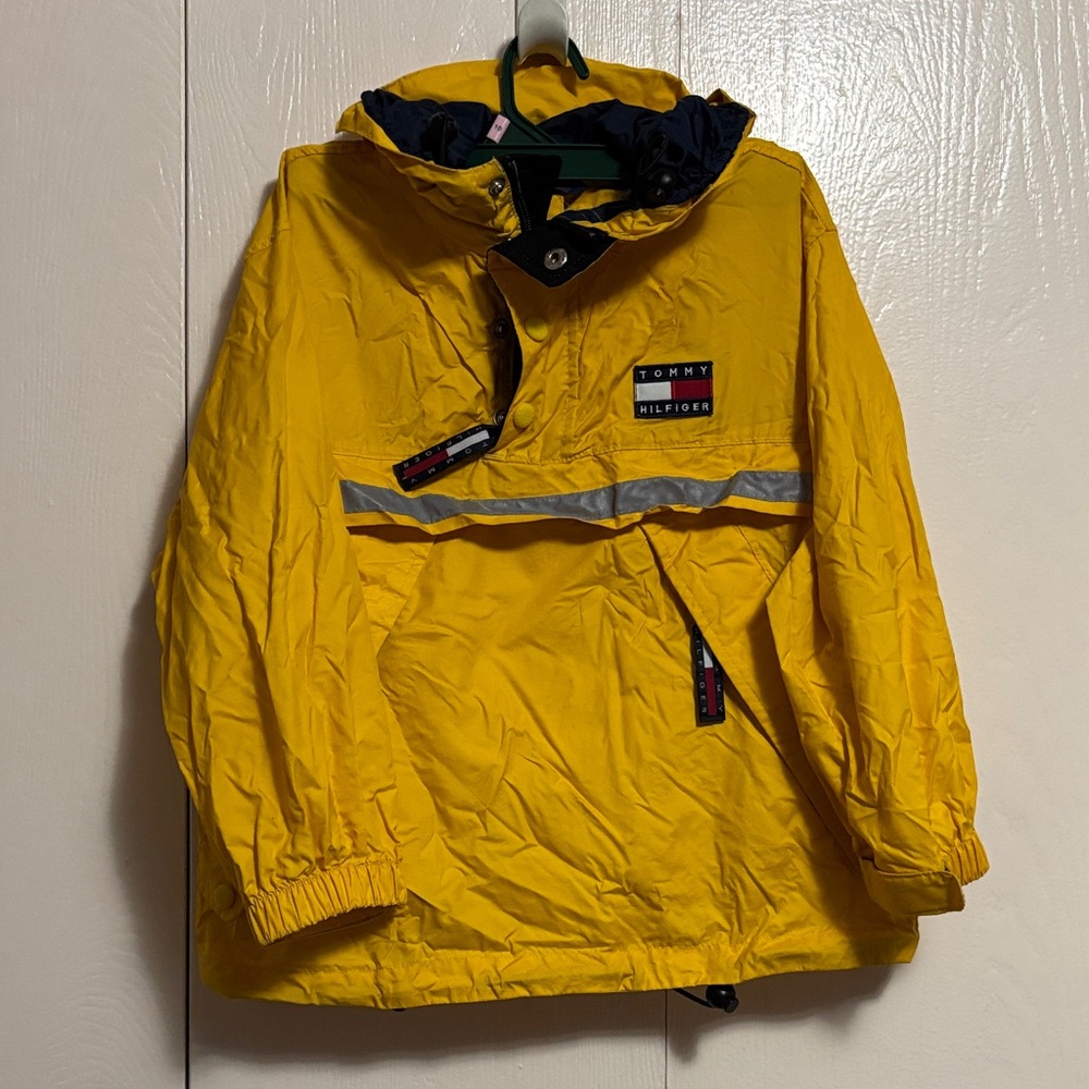 Tommy Hilfiger Kids Bright Yellow Raincoat